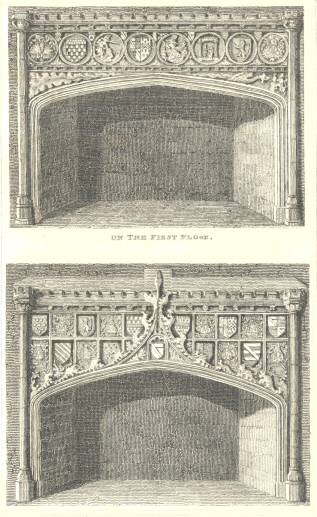 Chimney Pieces in Tattershall Castle