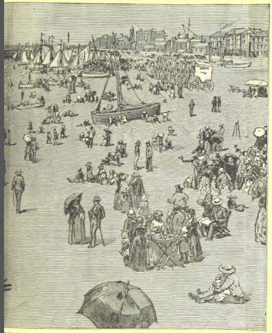 Illustration of Yarmouth Beach