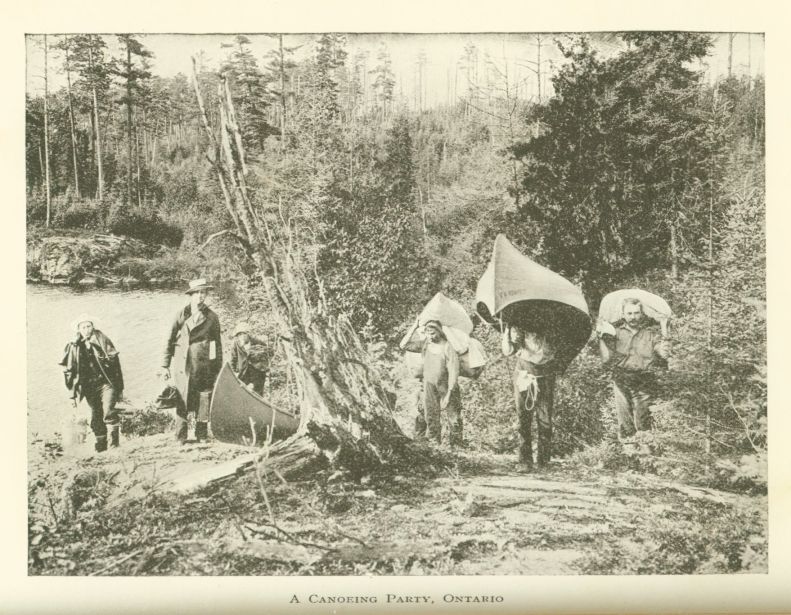 A Canoeing Party, Ontario