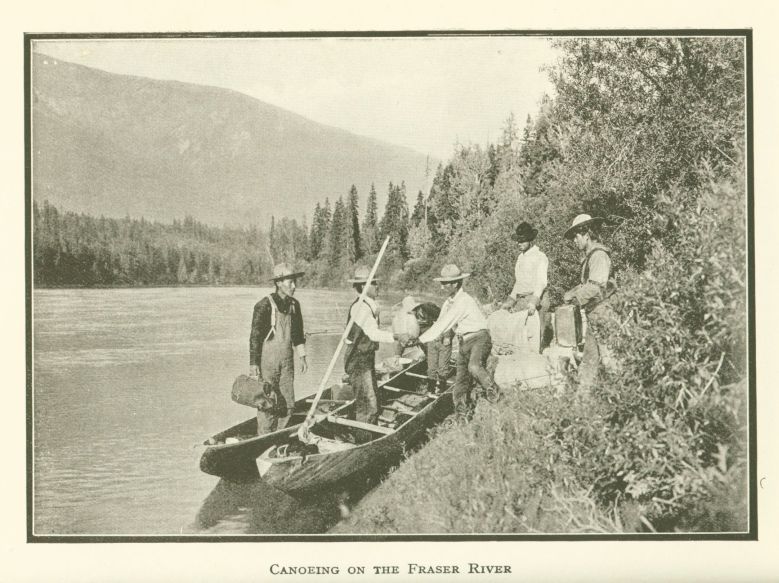 Canoeing on the Fraser River