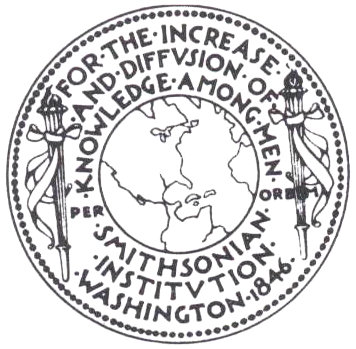 FOR THE INCREASE AND DIFFVSION OF KNOWLEDGE AMONG MEN • SMITHSONIAN INSTITVTION • WASHINGTON 1846
