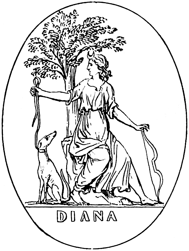 Diana Aricina seu Nemorensis: Ancient gem