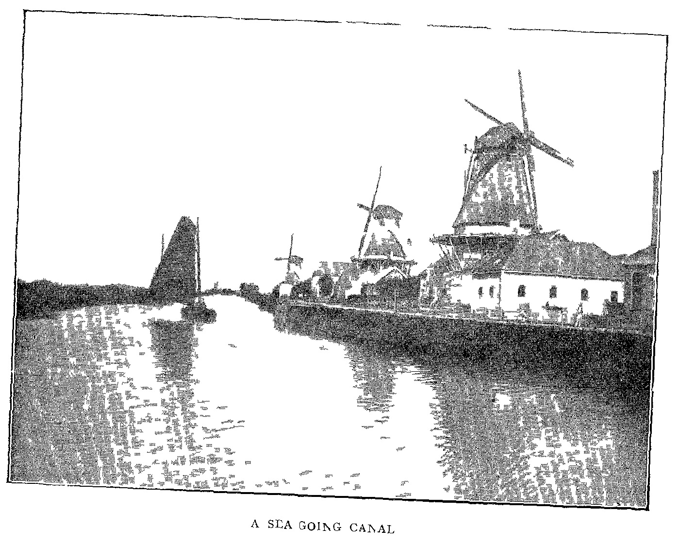 A Sea-Going Canal.