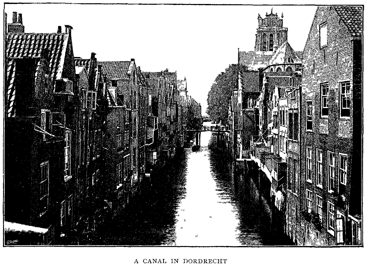 A Canal in Dordrecht.