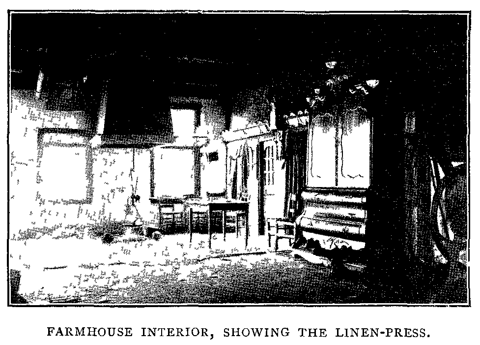 Farmhouse Interior, showing the Linen-Press.
